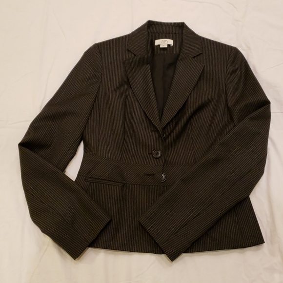 2-Piece Pinstripe Suit: Jacket and Pants - Picture 2 of 8